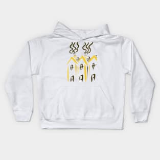 Three houses Kids Hoodie